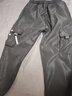 策息裤子男冬季加绒加厚保暖棉裤休闲裤子宽松加绒裤男哈伦学生工装运 加绒411黑色+加绒322黑色 XL -建议110-130斤左右 实拍图