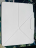 PITAKA适用苹果iPad Pro保护套2022-18款Air4/5通用11英寸竖屏磁吸超薄双面夹皮套支架带笔槽12.9保护壳 白色丨轻薄也有强保护 iPad Pro 12.9寸 晒单实拍图