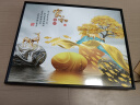 柳莺花燕免打孔电表箱装饰画现代简约客厅餐厅挂画电闸箱配电箱遮挡壁画 家和富贵 50X40遮挡40X30表箱 上掀款 实拍图