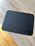 镭拓（Rantopad）G1 硬质皮革游戏防水鼠标垫 商务办公电脑鼠标垫 桌面垫 黑色 实拍图