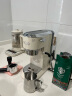 德龙（Delonghi）咖啡机 半自动咖啡机 意式浓缩 家用 泵压式 EC885.CR 奶油色 实拍图