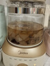 美的（Midea）全玻璃养生壶全自动烧水壶母婴恒温电热水壶花茶壶全包裹护底防碎1.5L MK-YS15B201 实拍图