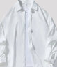 Foss Phil长袖衬衫男士春夏季休闲衬衣打底衫外套宽松上衣服7304白色L 晒单实拍图