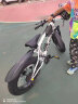 凤凰自行车成人儿童山地车中小学生雪地车4.0宽轮胎沙滩车 黑白色27速辐条轮 165cm-185cm 20英寸 晒单实拍图