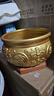 纳知轩聚宝盆纯黄铜风水摆件八方来财大号铜盆铜制招聚财开业客厅办公室 【90%选择】17cm肚径（大福大禄选大盆） 实拍图