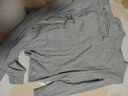 三枪儿童秋衣秋裤A类舒肤抗菌男童圆领长袖纯棉内衣套 麻灰 140 实拍图