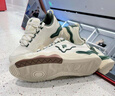 FILA FUSION斐乐潮牌KICK板鞋男鞋新款时尚休闲鞋踢板鞋潮 初雪白/暗绿-PC 40 实拍图