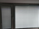 满昌单玻磁控百叶窗帘卫生间内置百叶帘厨房卧室遮阳防窥内开磁吸蜂巢 满三个包安装 灰色加密厂形高闭合叶片 实拍图
