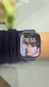 Apple/苹果 Watch Series 10 智能手表GPS款46毫米银色铝金属表壳丹宁色运动型表带M/L MX223CH/B 实拍图