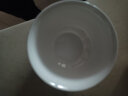 斯凯绨（Sky Top）米饭碗陶瓷小汤碗骨瓷纯白家用乔迁酒店餐具4.5英寸金钟碗4件套装 实拍图