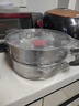 美厨（maxcook）不锈钢蒸锅 26cm二层蒸锅汤锅 感温设计 燃气炉电磁炉通用MCZ880 实拍图