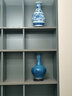 傲世景德镇陶瓷器青花瓷花瓶工艺品客厅摆件玄关办公室博古架装饰品 青花缠枝莲玉壶春+底座+证书 实拍图