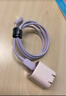 ANKER安克套装20W苹果充电器粉+C-C快充数据线0.9米紫 实拍图