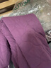 秋鹿睡衣女新款纯棉秋冬加厚休闲开衫翻领夹棉保暖可外穿家居服套装 QHIL240D葡萄紫93 M/155 实拍图