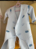 童泰秋冬季婴儿衣服新生儿0-6个月保暖宝宝连体衣哈衣 黄色丨A款 52cm 实拍图