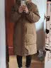 骆驼（CAMEL）【朱雀】户外羽绒服男女中长款鸭绒加厚款高领保暖外套 实拍图
