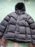 黑冰（BLACKICE）秋冬男户外登山徒步防水透湿防风保暖耐磨700蓬鹅绒羽绒服 蓝灰 S 实拍图