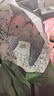 beedoll蓓兜儿童罩衣围兜防水防脏婴儿护衣饭兜宝宝画画围裙 小熊+小兔 实拍图
