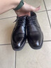 皮鞋男士商务正装鞋英伦时尚系带结婚韩版男鞋子皮鞋男 黑色精品版 41 实拍图