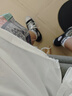 NASALIKE七分裤男假两件篮球排扣裤夏季日系大码运动潮牌腰果花裤休闲裤男 H73白色 七分裤 XL 实拍图