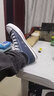 匡威（Converse）经典帆布鞋男 AllSTAR 透气休闲鞋子 黑色运动板鞋女 101001 37.5 实拍图
