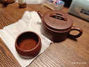 京东京造 宜兴紫砂壶 手工茶壶【原矿紫泥】煮泡茶具汉瓦壶套装 220ml礼盒 实拍图