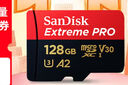 闪迪（SanDisk）128GB TF（MicroSD）内存卡A2 4K V30 U3 C10 至尊超极速移动存储卡 读速200MB/s 写速90MB/s 实拍图