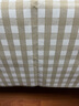 米华桌布 防水防油防烫免洗耐高温餐厅长形桌布 PVC桌垫餐垫 灰白方格 实拍图