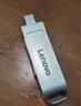 联想（Lenovo）512G 手机U盘 Type-C USB3.2 双接口旋转优盘 金属耐用 商务办公必备 SS370系列 银色 实拍图