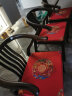 浩秦新中式椅垫客厅红木沙发垫坐垫新古典家具圈椅餐椅垫太师椅座垫 大福团-红色 50X40厚3cm椅垫(海绵垫) 实拍图