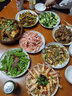 章大鲜【现货】 面包蟹大只面包蟹熟食黄金蟹熟冻即食螃蟹 2只装 600g 实拍图