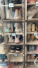 蚂蚁盒子（MAYIHEZI） 免安装可折叠透明塑料简易鞋柜门口收纳防尘防潮鞋盒2列10层18格 实拍图