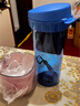特百惠（Tupperware） 茶韵男女学生办公运动大容量带滤隔茶杯夏季塑料水杯子毕业礼物 纯净蓝500ml1个 实拍图