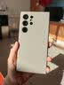 三星Galaxy S24 Ultra 原装环保生态皮保护壳 手机套 原厂保护壳 手机保护套 灰褐色 实拍图