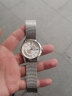 老皮匠 超薄钢带  男女 手表配件 代用CK DW表带 不锈钢表链 米兰编织金属手表带 细网--银色 20mm 实拍图