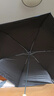 MAMORU防紫外线遮阳伞三折彩胶防晒太阳伞加大超轻碳纤铅笔伞190g藏蓝色 实拍图