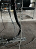 LXEE 理线管包线管缠绕管理线器束线电线保护套电脑走线网线收纳整理 黑色42mm/5米带夹子 晒单实拍图