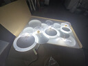 鹿屋荷叶吊灯客厅灯现代简约北欧创意设计师2025年新款餐厅灯吧台灯具 白色 5头【120CM】三色 实拍图