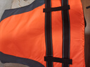 坎乐马甲背心救生衣车载钓鱼救援台风防汛物资 【成人款-橘色】 实拍图