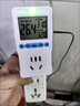 品益 智能温控器10A数显开关温度控制器温控插座冰箱地暖空调家用养殖恒温保温孵化省电节能科技种植 定时液晶款2500W空气探头【适合于空气干燥环境】 实拍图