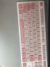 联想（Lenovo）异能者有线键鼠套装 键盘鼠标套装 小新 拯救者笔记本电脑无线鼠标 全尺寸键鼠套装  KM300s 粉白 实拍图