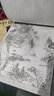 中国画白描入门山水篇花卉篇动物篇人物篇 全4册零基础初学者绘画临摹教程书教材画册画本 实拍图
