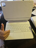 酷士达适用iPad Air7/6/5/4妙控键盘光伏充电苹果平板Pro2018-2022款磁吸悬浮保护套壳 11/10.9英寸 白色 实拍图