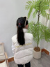 波司登（BOSIDENG）【反季】秋冬轻薄羽绒马甲男女儿童5A抗菌90绒保暖百搭上衣外套 奶山米8960 120 /60 实拍图