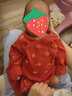 贝瑞加（Babyprints）婴儿衣服新年宝宝满月服新生儿红色连体衣纯棉新年礼物 祥云 66 实拍图