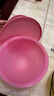 特百惠（Tupperware）奇妙果菜篮4.3L沥水洗菜篮多功能保鲜盒食品级冰箱收纳盒发面碗 实拍图