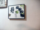 柳莺花燕免打孔电表箱装饰画现代简约客厅餐厅挂画电闸箱配电箱遮挡壁画 禅意静心 50X40遮挡40X30表箱 上掀款 实拍图