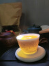 蕉夏景德镇十二生肖主人杯单杯高端功夫茶杯子素烧陶瓷茶具白瓷建盏杯 生肖-虎 实拍图