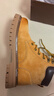 骆驼（CAMEL）王俊凯同款马丁靴高帮秋户外工装大黄靴情侣 GF122W7790 金黄 39 实拍图