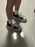 SHOOT BRAND重奏系列耐磨厚底帆布鞋 潮流小脏鞋 男女同款 黑色 38 实拍图